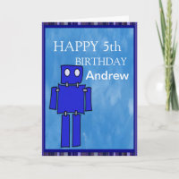 5to cumpleaños del robot