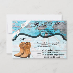 Tarjeta 5x3.5 R.S.V.P. XMAS Barras de puerta de ma