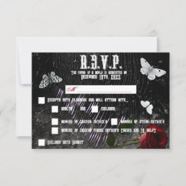 Tarjeta 5x3.5 R.S.V.P XMAS Haunting Adeline Zade M