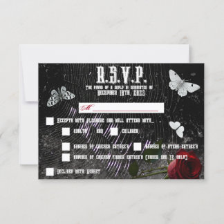 Tarjeta 5x3.5 R.S.V.P XMAS Haunting Adeline Zade M