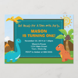 Tarjeta 5x7 de invitación a fiesta de cumpleaños d