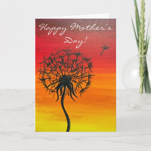 Tarjeta 5x7 del Día de la Madre (Anverso)