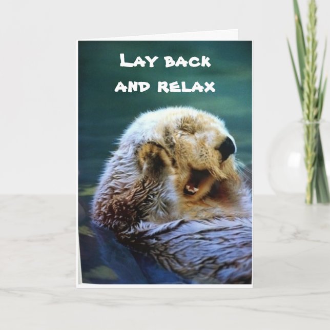 TARJETA **60º CUMPLEAÑOS** DEJEN QUE SE BAJE EL PELO Y SE  (Anverso)