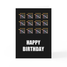 60.º cumpleaños con velas