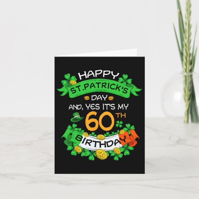 Tarjeta 60.º Día de Santa Patrona Abuela 60 (Anverso)