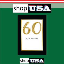 Tarjeta 60 Aniversario Sólo un Humor de Chiste divertido