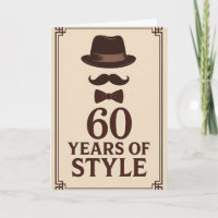 60 Años de Estilo Caballero 60 Cumpleaños