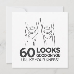 Tarjeta 60 cumpleaños
