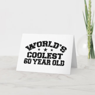 Tarjeta 60 cumpleaños