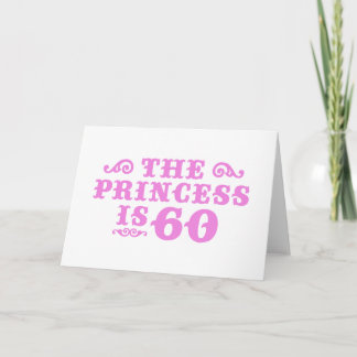 Tarjeta 60 cumpleaños
