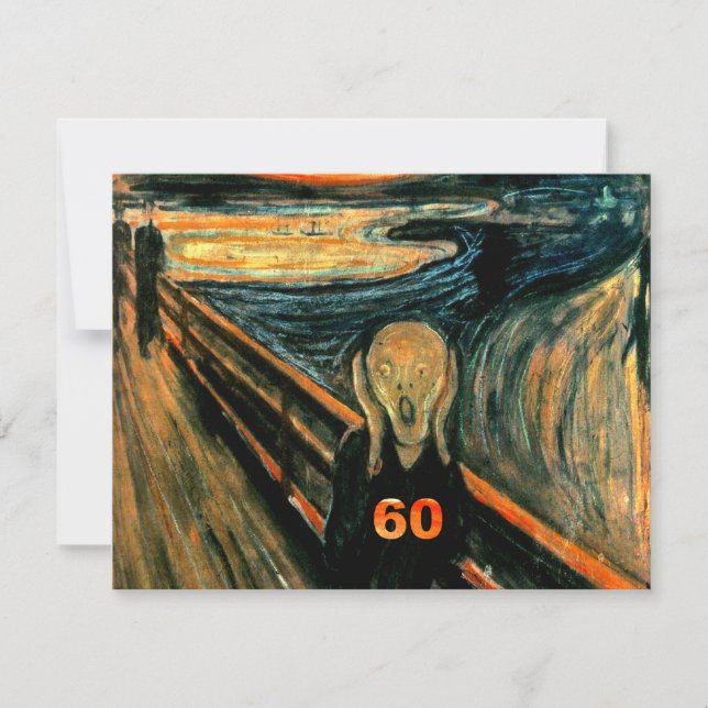 Tarjeta 60 cumpleaños (Anverso)