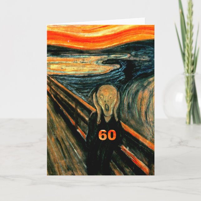 Tarjeta 60.o Cumpleaños (Anverso)