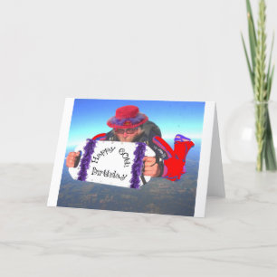 Tarjeta 60.o cumpleaños feliz