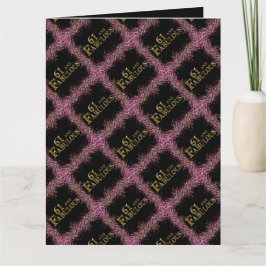 Tarjeta 61 cumpleaños