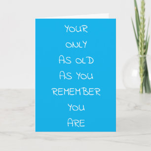 TARJETA **65º CUMPLEAÑOS** HUMOR PARA AMIGOS Y FAMILIA