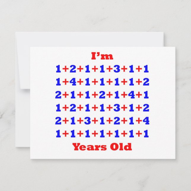 Tarjeta ¡65 años! (Anverso)