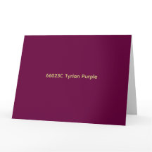 tarjeta 66023C Púrpura de Tiro