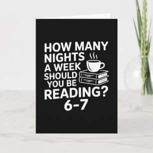 Tarjeta 67 Amante de la lectura divertido meme de seis sie