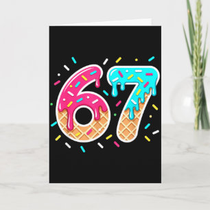 Tarjeta 67 Camiseta Béisbol Estilo de vida 101 Ropa Juvent