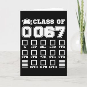 Tarjeta 67 Cl de 67 Crece Conmigo Primer Día de Escuela Co