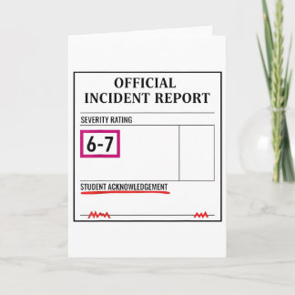 Tarjeta 67 Don't Say 6-7 Again Teacher Shirt Funny 67 Sarc