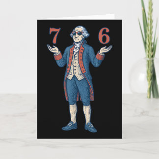Tarjeta 67 George Washington 7 6 Meme Seis Siete 6-7 4 de