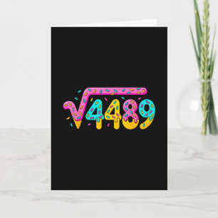 Tarjeta 67 Helado Goteo Meme Raíz Cuadrada 4489 Jerga Mate