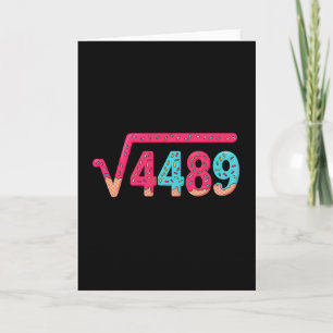 Tarjeta 67 Helado Goteo Meme Raíz Cuadrada 4489 Jerga Mate