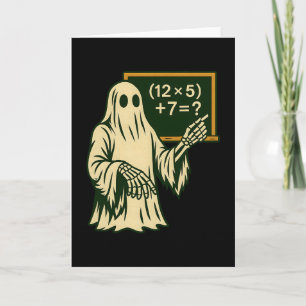 Tarjeta 67 Maestra Halloween Fantasma Seis Siete Memes De 