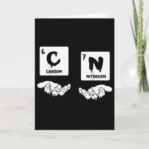 Tarjeta 67 Meme Ciencia Química Friki Tabla Periódica Humo