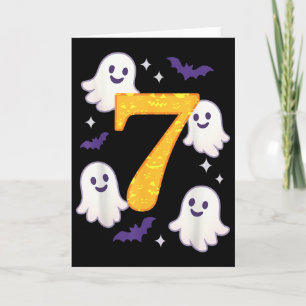 Tarjeta 67 Meme Divertido de Halloween Seis Siete Disfraz