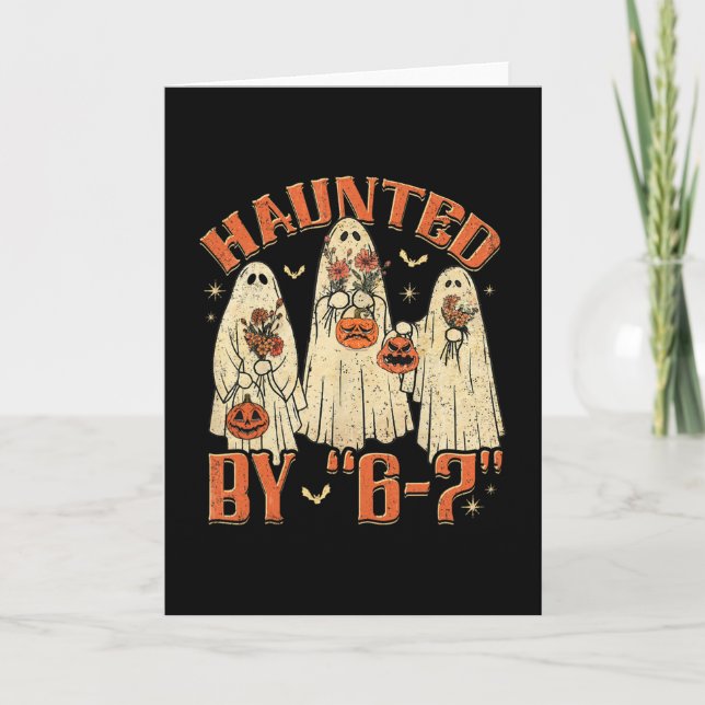 Tarjeta 67 Meme Halloween Embrujado  (Anverso)