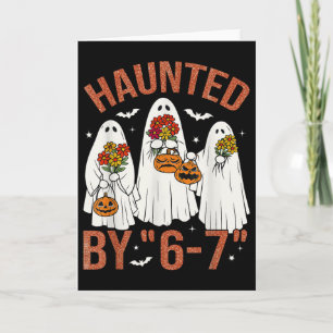 Tarjeta 67 Meme Lindo Disfraz de Halloween de Boo Embrujad