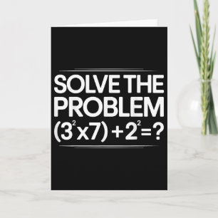 Tarjeta 67 Meme Matemáticas Divertido Seis Siete Profesor