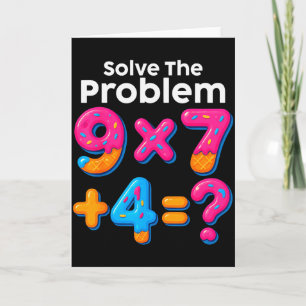 Tarjeta 67 Meme profesor de matemáticas helado goteo 6 7 B