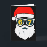 Tarjeta 67 Meme Seis Siete Cara de Santa Niños Hombres Chi<br><div class="desc">67 Meme Seis Siete Cara de Santa Niños Hombres Chicas Navidad</div>