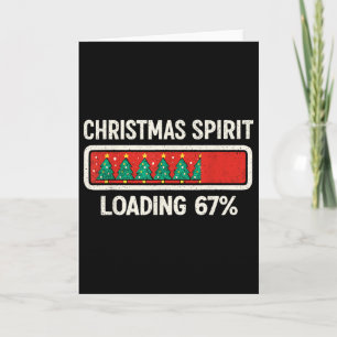 Tarjeta 67 Meme Seis Siete Espíritu Navideño Cargando Gen 