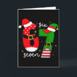 Tarjeta 67 Meme Seis Siete Para Niños Mujeres Hombres Niño<br><div class="desc">67 Meme Seis Siete Para Niños Mujeres Hombres Niños Niñas Navidad</div>