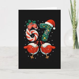 Tarjeta 67 Navidad 6 7 Meme Esquí Navidad Pijamas De Invie