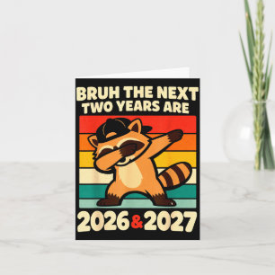 Tarjeta 67 Nye 2026 Niños Divertidos Chicos Fiesta de Noch