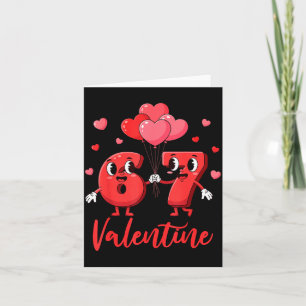 Tarjeta 67 San Valentín Para Niños Mujeres Hombres Niños N
