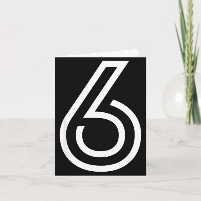 Tarjeta 67 Sixty Seven Halloween Costume Design Funny 6 7  (Anverso)