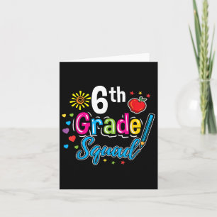 Tarjeta 6.ª Maestra De Escuadrón De Grado De Vuelta A La E