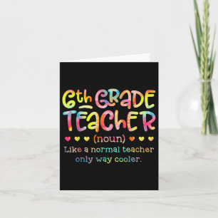 Tarjeta 6.ª Maestra De Vuelta A La Definición Gratuita De