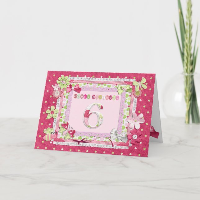 Tarjeta 6.º estilo de scrapbooking (Anverso)