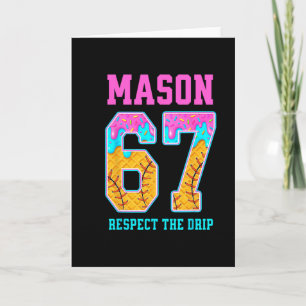 Tarjeta 6 7 Mason Vender Goteo 