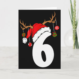 Tarjeta 6 7 Seis Siete Gen Z Alpha Meme Slang Feliz Navida