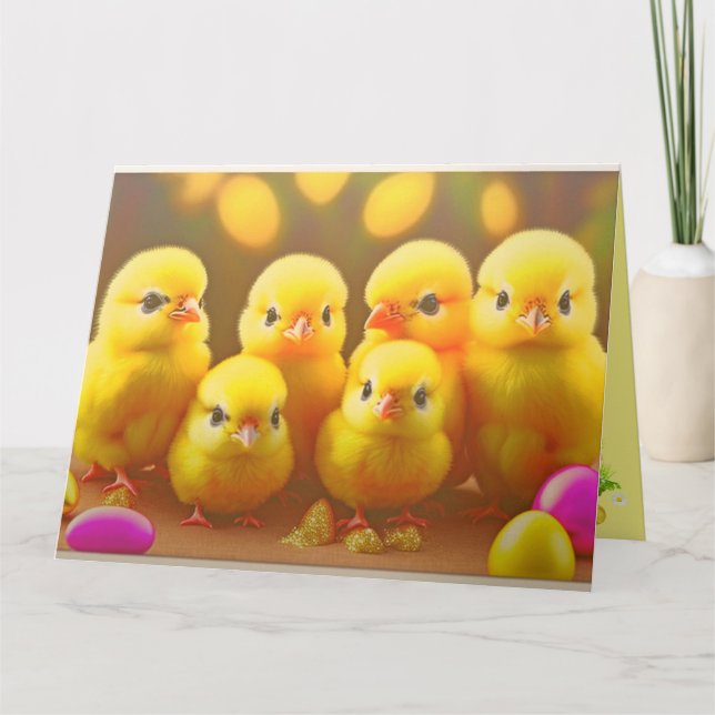 Tarjeta 6 Colección de pequeñas chichas de Pascua (Anverso)