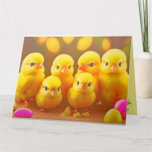 Tarjeta 6 Colección de pequeñas chichas de Pascua