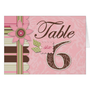 Tarjeta 6 de la tabla del chica de G